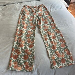 Rollas rambling floral Heidi pant